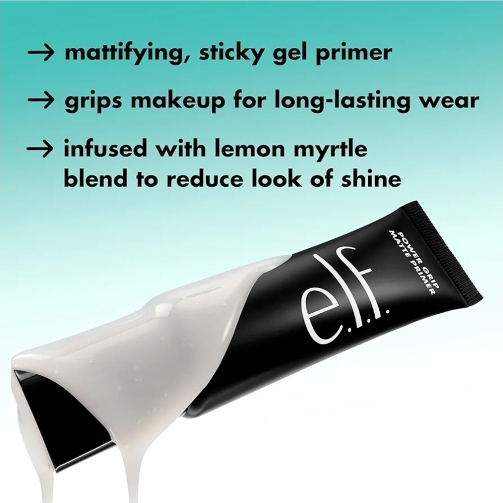 ELF Power Grip Matte Primer in CLEAR NWT - Picture 9 of 9